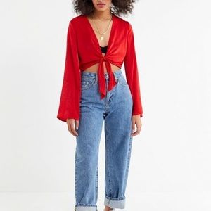 Urban outfitters out from under Penelope satin top